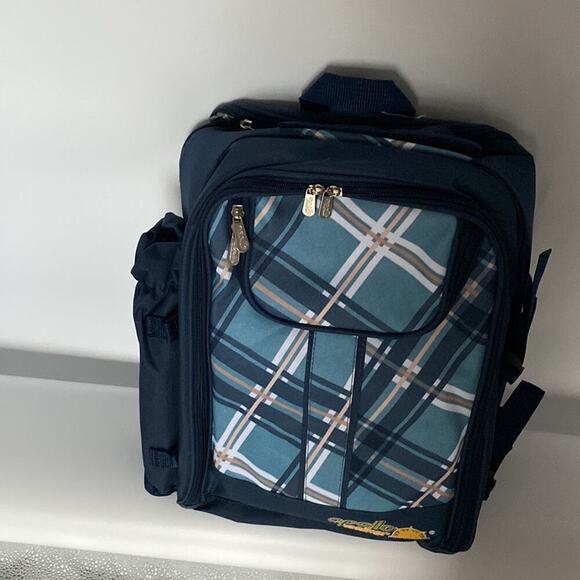 Apollo walker Picnic Backpack Bag for 2 Person with Cooler Compartment - Picture 8 of 15